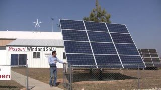 Missouri Wind and Solar Reviews Solar Time Tracker demonstration [upl. by Swainson502]