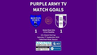 Veo Clips Boston Town 1 Daventry Town 1 [upl. by Ecnerrat]