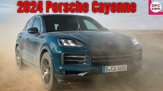 2024 Porsche Cayenne Revealed With More Power [upl. by Seyah]