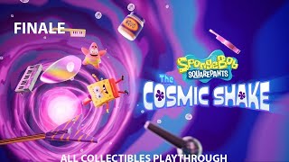 SAW IT COMING  Lets Plat SpongeBob SquarePants  The Cosmic Shake  Finale All Collectibles [upl. by Aiyot617]