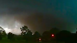 Tornado entering Athens AL  4272011 [upl. by Anital857]