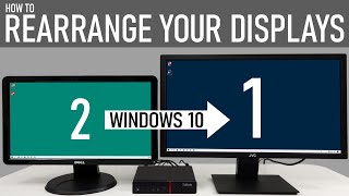 How to Change the Main Display with a Dual Monitor Setup in Windows [upl. by Aihsenot]