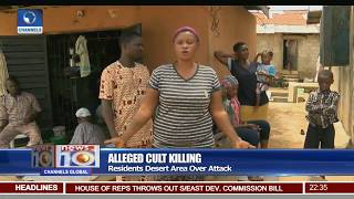 Residents Desert Ikorodu Over Alleged Cult Killing [upl. by Rintoul]