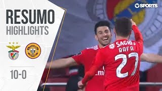 Highlights  Resumo Benfica 100 Nacional Liga 1819 21 [upl. by Hayidah526]