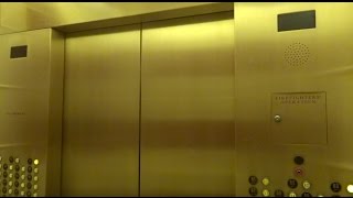 Beautiful Custom ThyssenKrupp HiRise Elevators  Encore  Las Vegas Nevada [upl. by Atnoved]