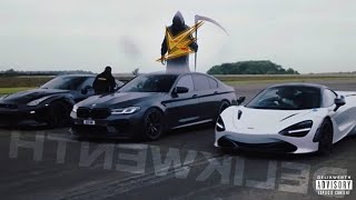 M5 Competition VS Mclaren 720s vs GTR [upl. by Chrissie]