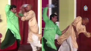 Nasir Chinyoti and Akram Udas Stage Drama Full Comedy Clip [upl. by Winthorpe]