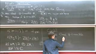 The Classification of Extended Topological Field Theories Jacob Lurie [upl. by Utter]