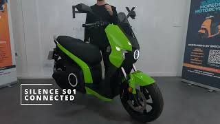 Silence S01 Connected  Electric Scooter  7kw motor 85 mile range and xl boot flexelectriccouk [upl. by Ax]