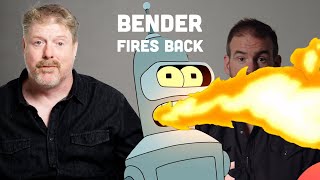 John Dimaggio Defends Futuramas Writing  Bender Fires Back [upl. by Dav207]