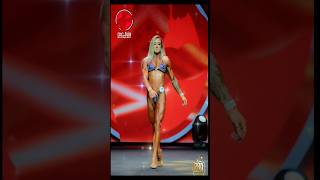 IFbb Claretta Zanettin fitness olympia gym motivation bodybuilding olympics figure [upl. by Naloj]