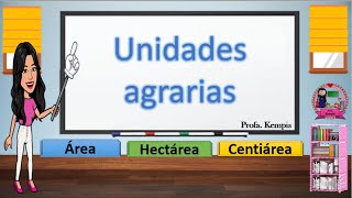 Unidades agrarias área hectárea y centiárea [upl. by Baal]