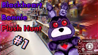 Walmart Sold Out Of FNAF Stuff ‼️ 😭 Blackheart Bonnie Plush Hunt 1 [upl. by Isak]