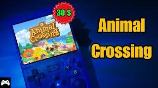 Playing Animal Crossing On this 30 Gaming Console  R36S Gameplay 2024 [upl. by Anidan]