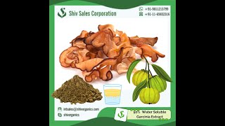 Shiv Sales 50 Water Soluble Garcinia Extract [upl. by Gerius]