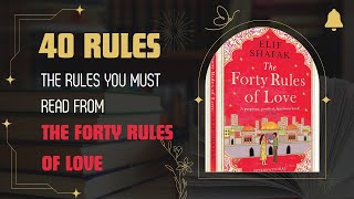 40 Rules of Love A Dive into Elif Shafaks Masterpiece [upl. by Aelak382]