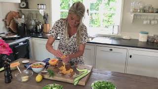 Sandra Ysbrandy maakt een heerlijke zomersalade [upl. by Oliana]