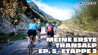 Meine erste Transalp  Episode 5  Über die Grenze nach Italien [upl. by Ahsirpac]