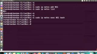 Linux Network NameSpace Commands [upl. by Dewie900]