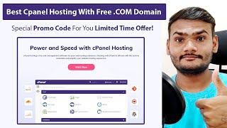 Cheapest Cpanel Hosting With Free COM Domain In India 2021 [upl. by Stouffer]