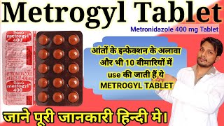 Metrogyl tabletMetrogyl 400 tabletMetronidazole tablets 400 mgMetrogyl tablet kis kaam aati hai [upl. by Odille261]