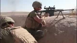 Snipers Engage Taliban with Barrett M107 50 cal [upl. by Arul]