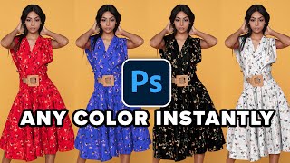 Change color in photoshop to ANYTHING Even black or white [upl. by Hodosh654]