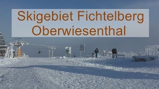 Fichtelberg Skigebiet Oberwiesenthal  Erzgebirge im Winter [upl. by Jaret]