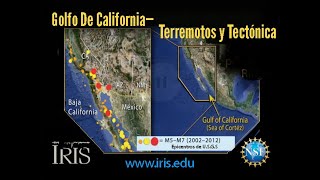 Golfo De California—Terremotos y Tectónica [upl. by Sirraf]