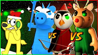 FROSTIGGY vs PRIMROSE vs REINDESSA Roblox PIGGY WINTER HOLIDAY [upl. by Norval]