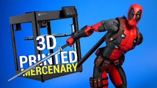 3D printed DEADPOOL ACTION FIGURE [upl. by Paulo]