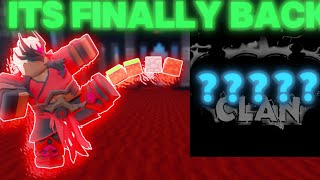 The MOST OG CLAN IN BEDWARS IS OFFICIALLY BACK  Roblox BedWars [upl. by Enirok]