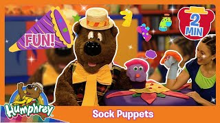 PLAY with Sock Puppets  Educational Video Kids amp Toddlers  Humphrey B Bear [upl. by Mcmaster185]