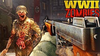 DECOUVERTE du NAZI ZOMBIES de WOLRD WAR 2   WW2 Zombie [upl. by Alletneuq]