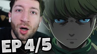 Unbelievable Episode VINLAND SAGA  Episode 4 and 5 REACTION [upl. by Nrubyar809]