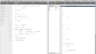 MATLAB While Loop Tutorial [upl. by Marline]