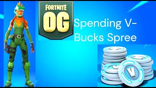 FORTNITE OG SPENDING SPREE 60000 V Bucks fortniteog spendingspree [upl. by Nyleak786]