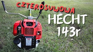 Kosa Hecht 143r czterosuw 16KM [upl. by Ahseenyt965]