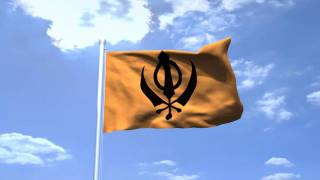 Nishan Sahib Sikh flag [upl. by Kamaria]