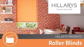 Explore the Roller blinds collection by Hillarys [upl. by Glialentn]