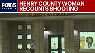 Henry County woman recounts being shot  FOX 5 News [upl. by Calderon]