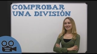 Comprobar una división [upl. by Ahsiet33]