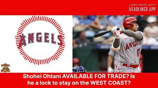 To trade or not to trade Shohei Ohtani [upl. by Eelyab]