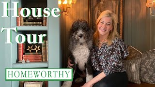 HOUSE TOUR  Inside a Moody Colonial Home in Los Angeles California [upl. by Spooner]