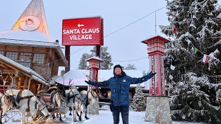 SANTA CLAUS VILLAGE El parque navideño más famoso del mundo  Finlandia 🎄🇫🇮 [upl. by Nnylarac500]