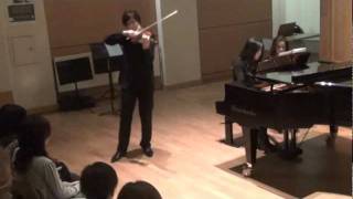 Niko Managazze plays Sarasate quotAirs Espagnolsquot [upl. by Elleiand131]