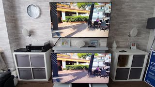 Samsung Crystal UHD VS QLEDworth £1k more daytime brightness amp reflection test [upl. by Clarette]