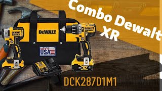 TALADRO Y ATORNILLADOR DEWALT XR 20V [upl. by Eniamrej]