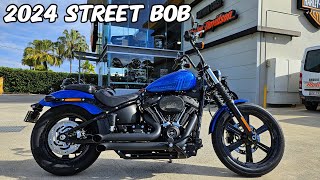 HarleyDavidson 2024 Street Bob Review  Ride Along amp Personal Opinion [upl. by Adrea44]