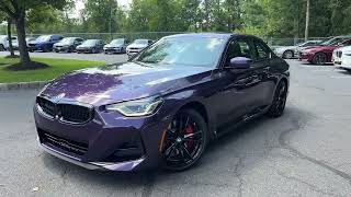 The 2024 BMW 230i xDrive in Thundernight Metallic  Paul Miller BMW  Wayne NJ [upl. by Ethbun]